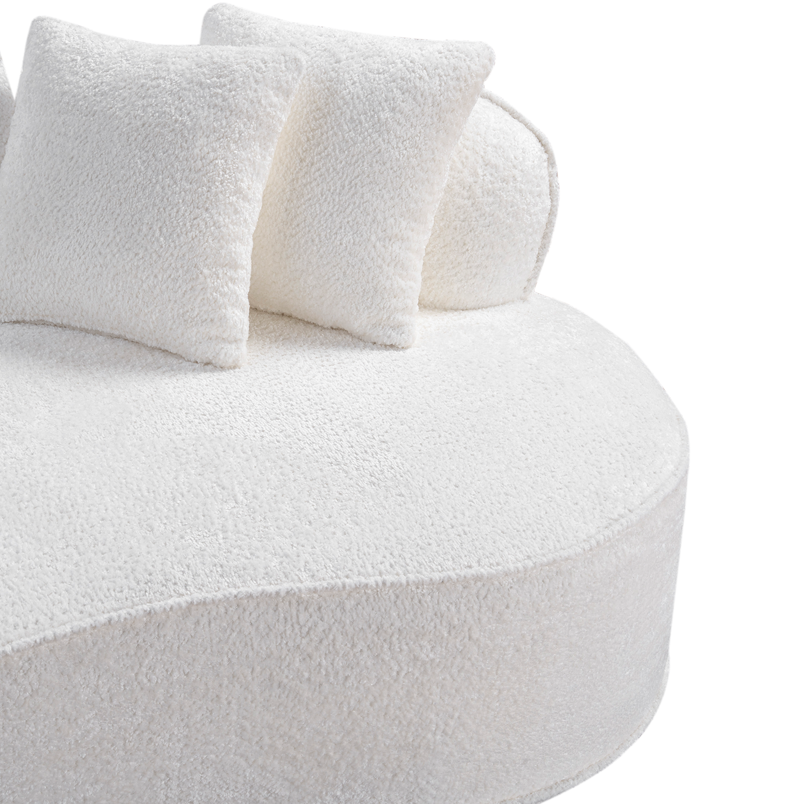 Curved L Shape Oversized Sofa