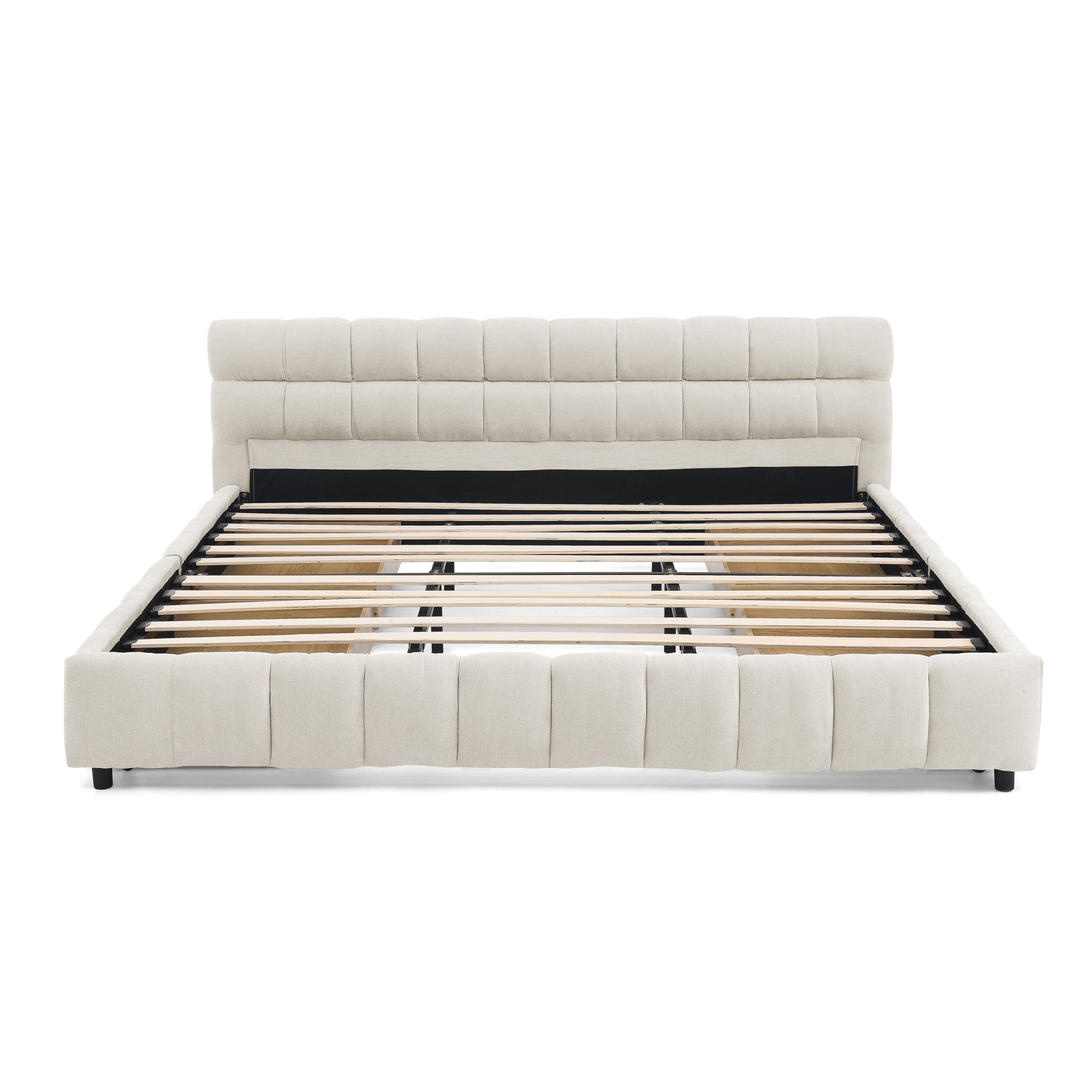 King Size Upholstered Bed