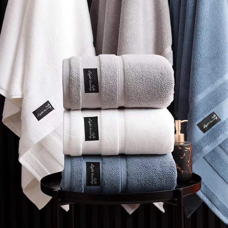 GoldX Premium 100% Cotton Bath Towel, Ultra Soft, Highly Absorbent & Quick Dry Luxury Bathroom Towel