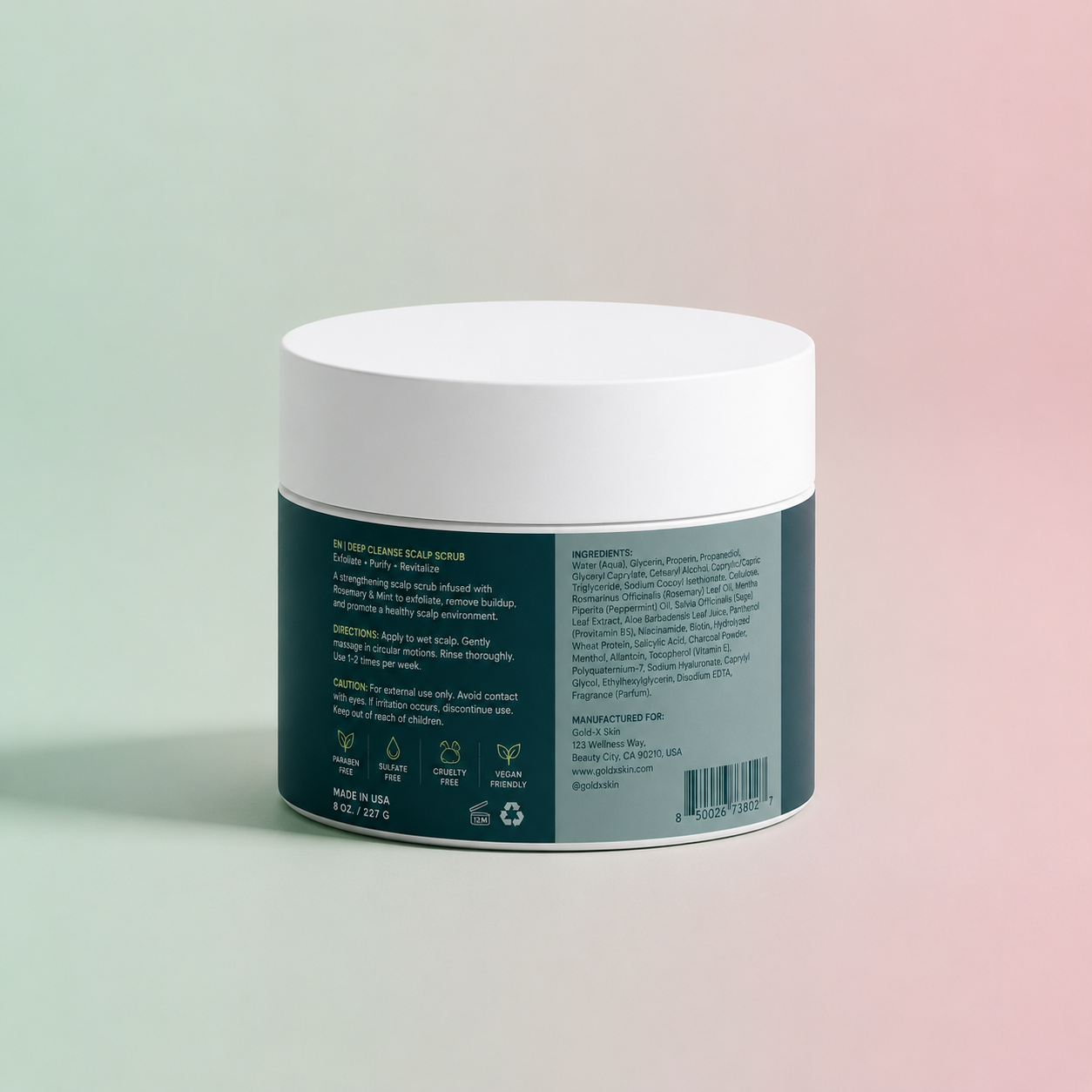 scrub scalp goldx skin, beauty for men and women, best ever scrub 